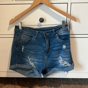 Jean shorts